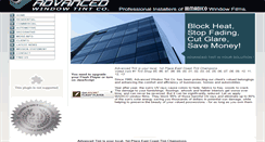 Desktop Screenshot of advancedtint.com